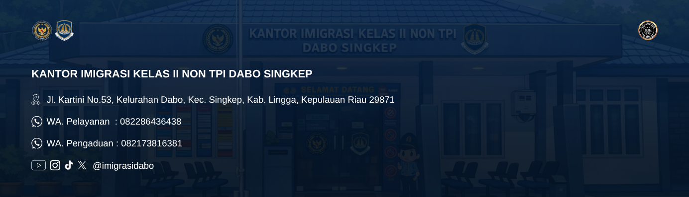 KONTAK KAMI IMIGRASI DABOO